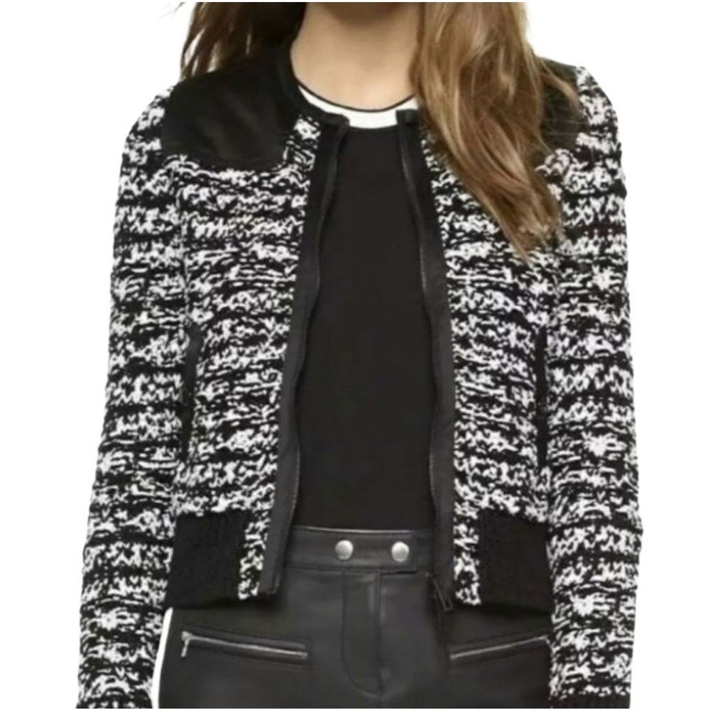 This jacket was seen worn by Willa Holland on an episode of Arrow! 🎬 #rag&bone